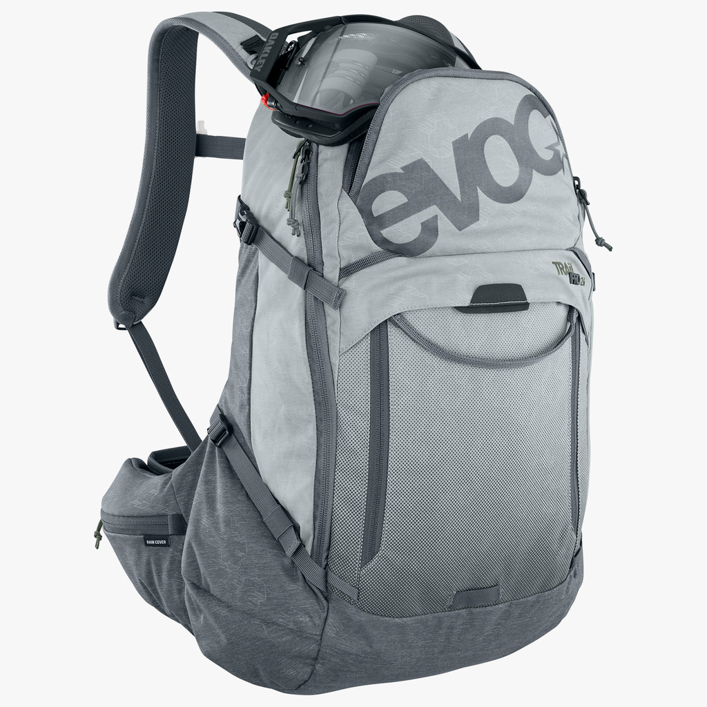 Evoc Trail Pro 26L Protektoren-Rucksack in GRAU