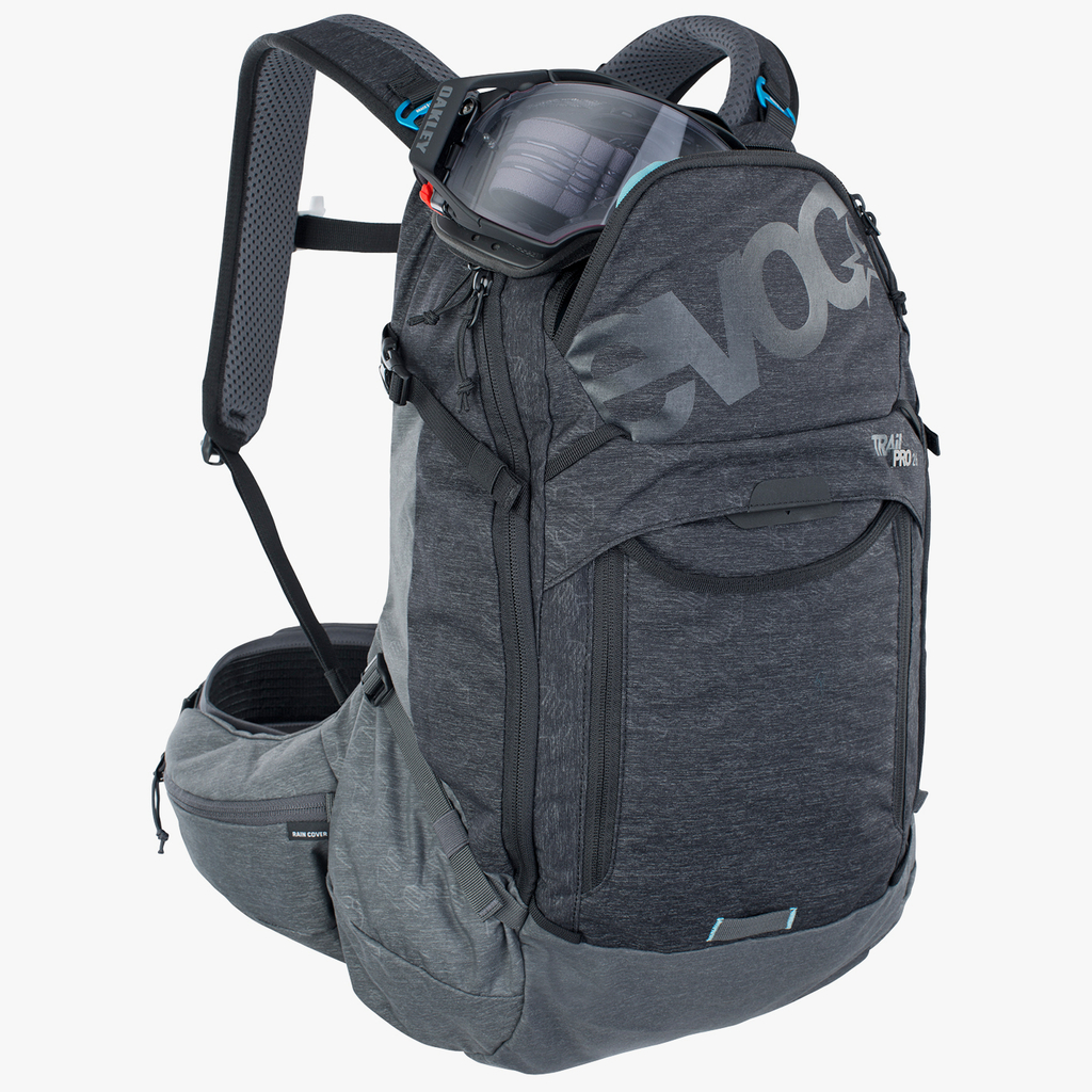 Evoc Trail Pro 26L Protektoren-Rucksack in SCHWARZ