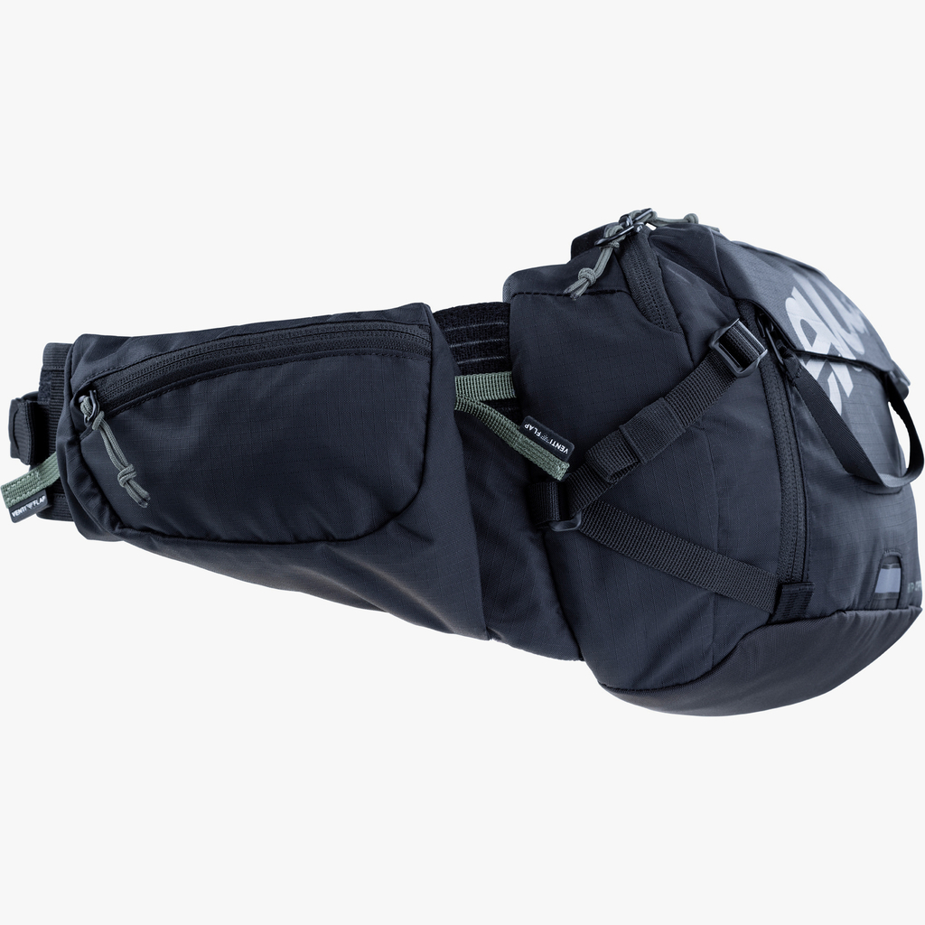 Evoc Hip Pack Pro 3L + 1,5L Bladder Hüfttasche in SCHWARZ