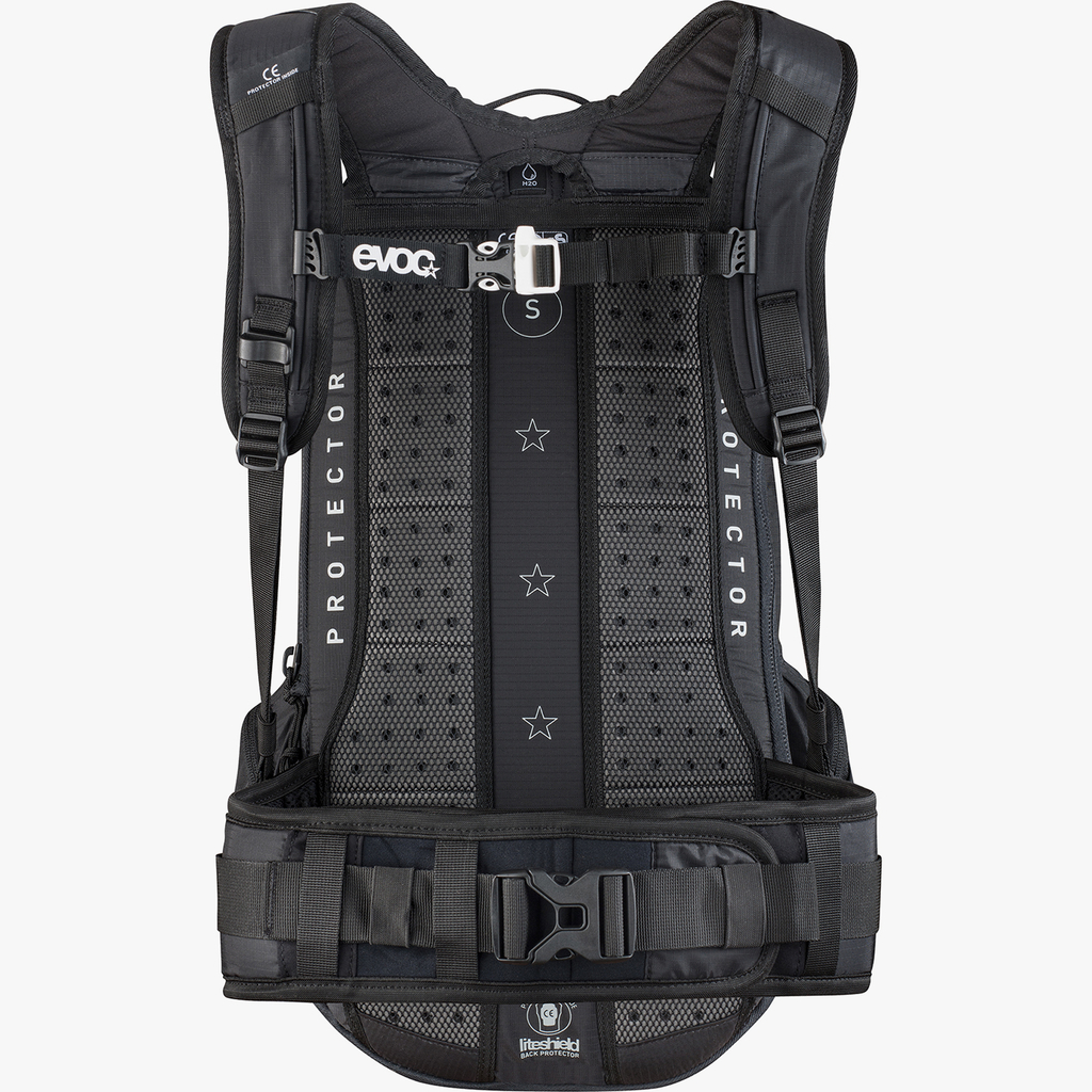 Evoc FR Trail Unlimited 20L Protektoren-Rucksack in SCHWARZ