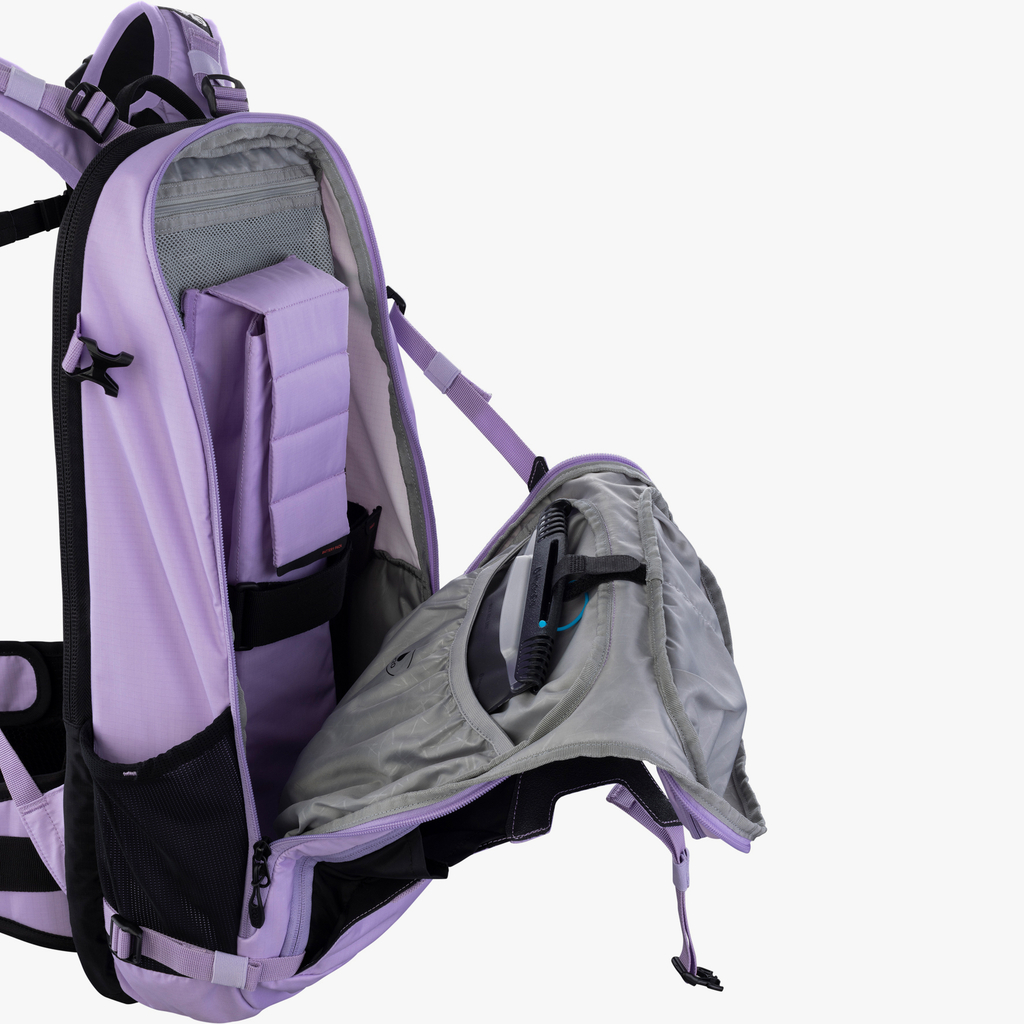 Evoc FR Trail E-Ride 20L Protektoren-Rucksack in VIOLETT