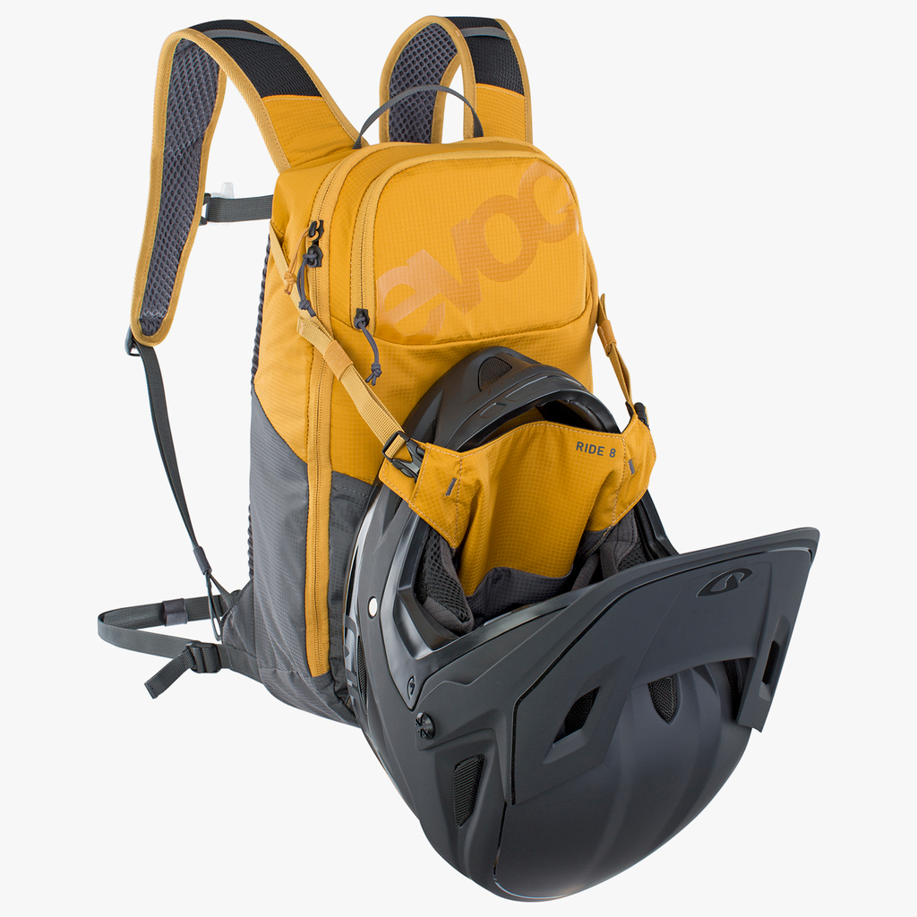 Evoc Ride 8L + 2L Bladder Fahrradrucksack in ORANGE