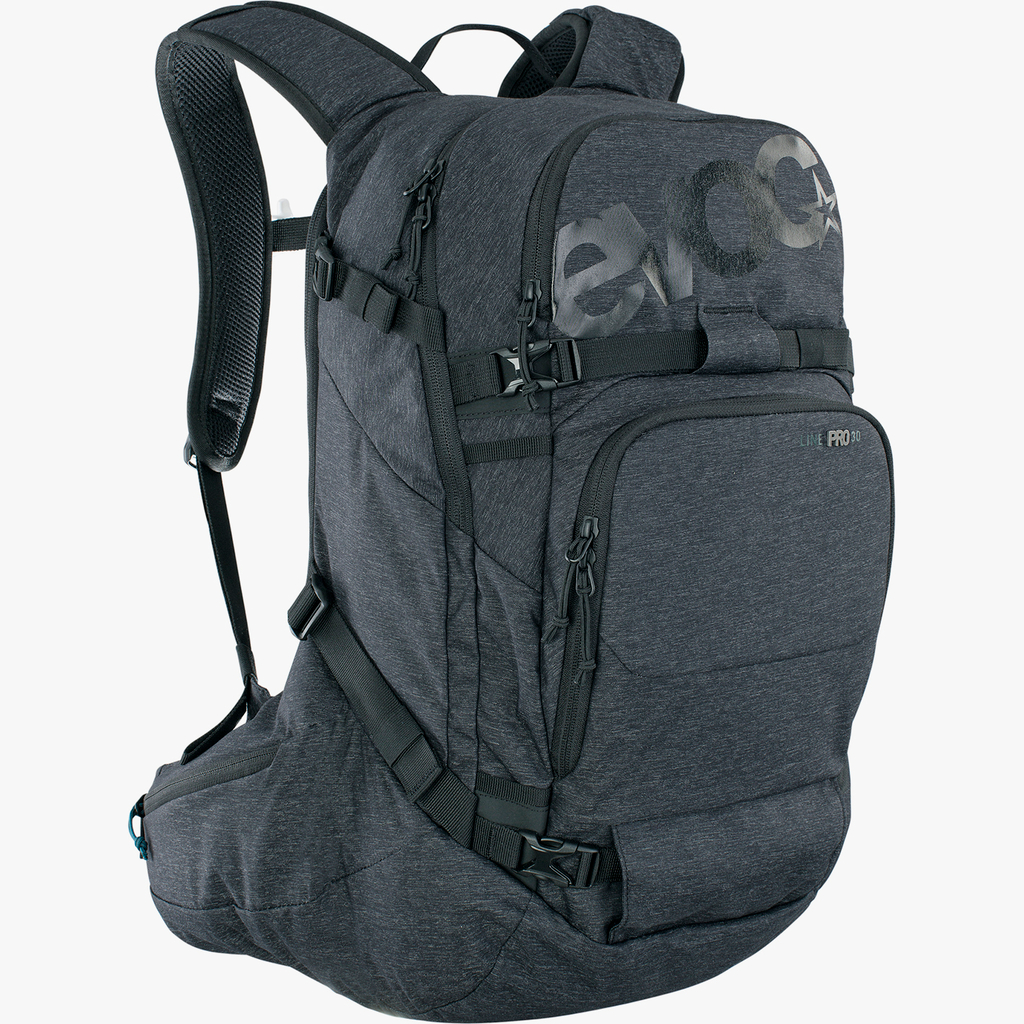 Evoc Line Pro 30L Protektoren-Rucksack in SCHWARZ