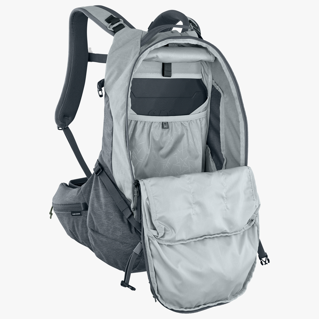 Evoc Trail Pro 26L Protektoren-Rucksack in GRAU