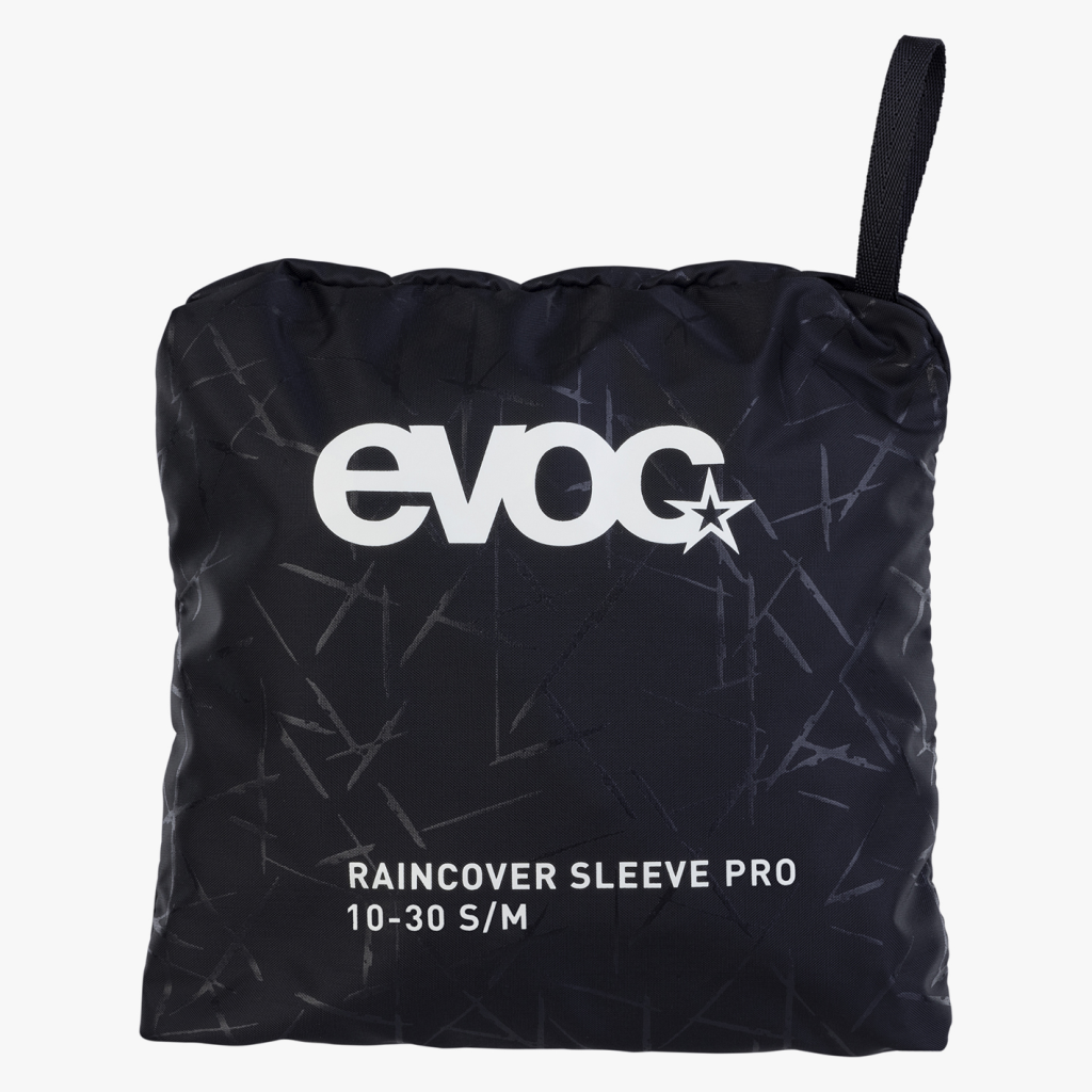 Evoc Rain Cover Sleeve Pro 10-30L Regenhülle in SCHWARZ