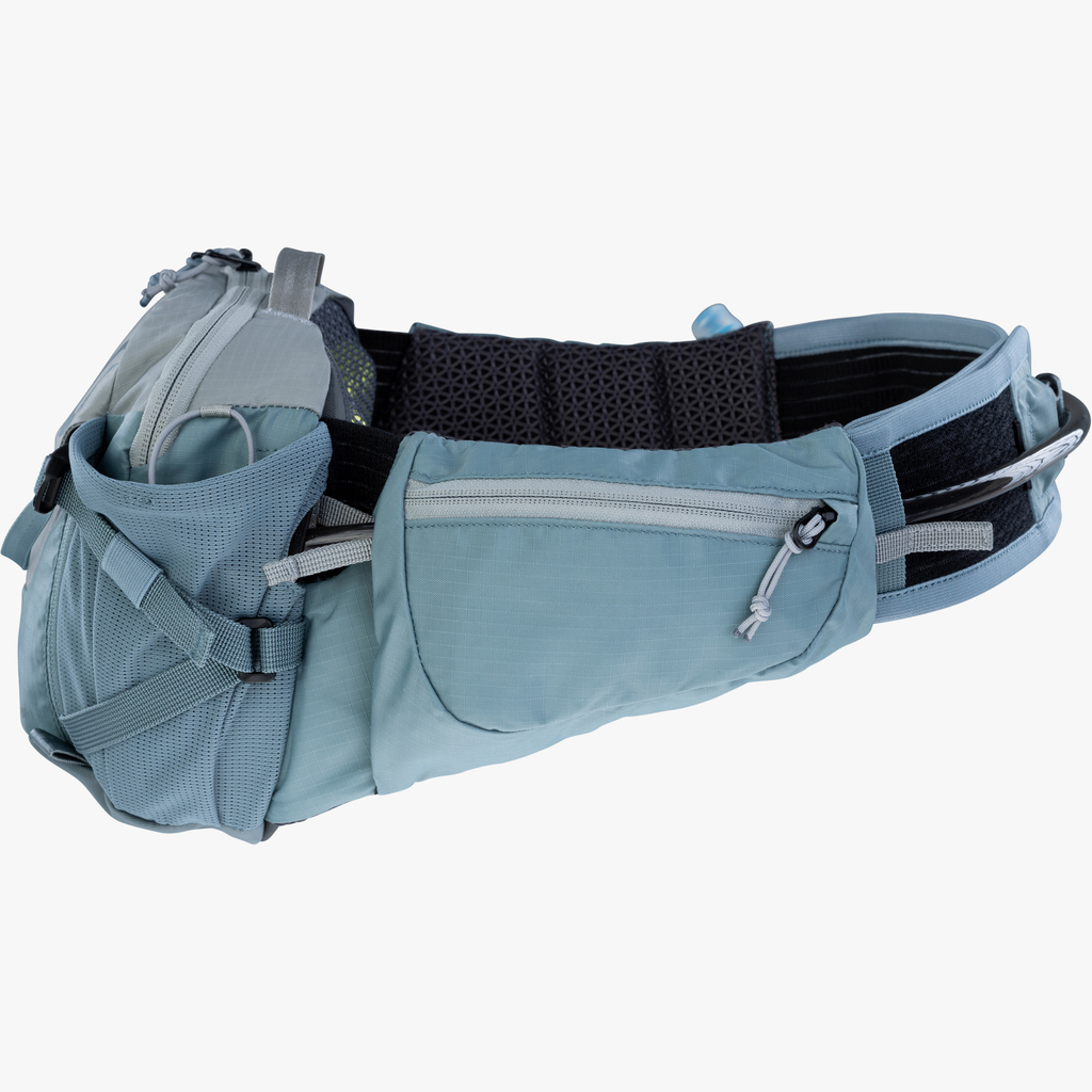 Evoc Hip Pack Pro 3L + 1,5L Bladder Hüfttasche in GRAU