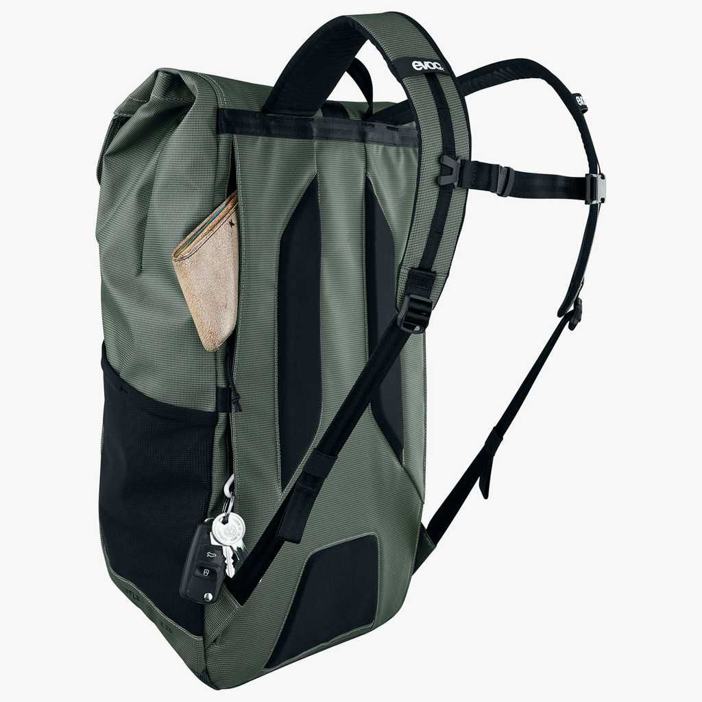 Evoc Duffle Backpack 26L Tagesrucksack in GRÜN