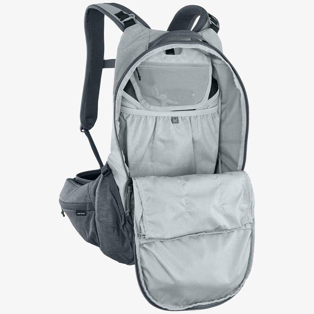 Evoc Trail Pro 16L Protektoren-Rucksack in GRAU