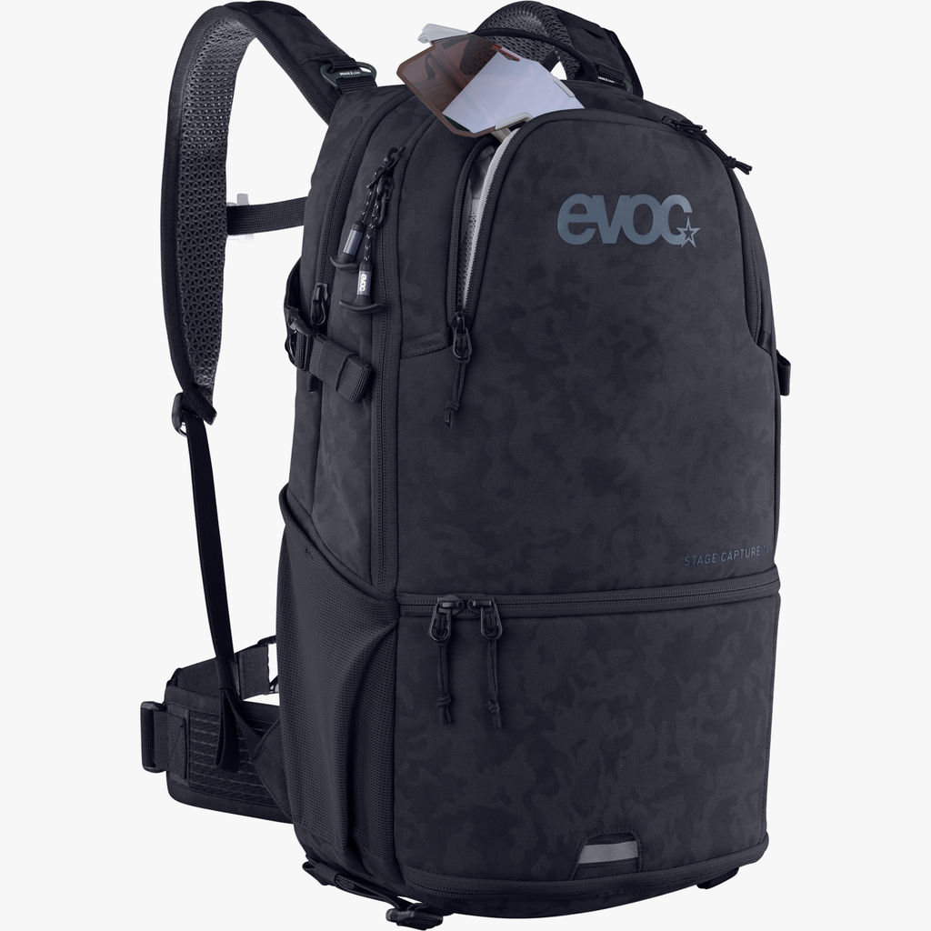 Evoc Stage Capture 16L Fotorucksack in SCHWARZ