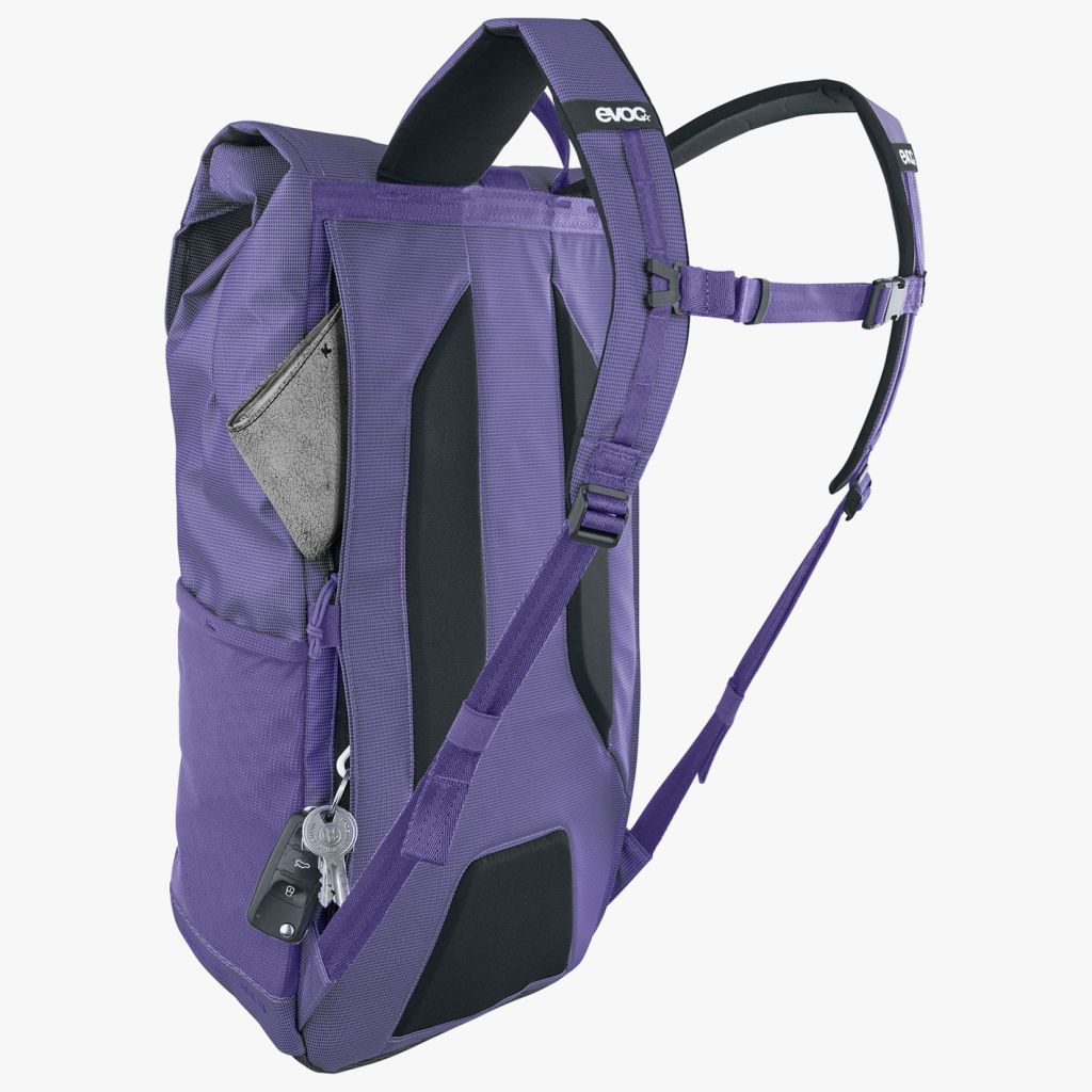 Evoc Duffle Backpack 16L Tagesrucksack in VIOLETT