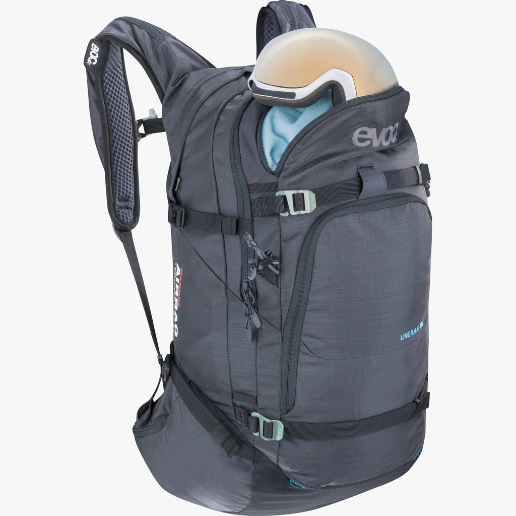 Evoc Line R.A.S. 30l Airbag included Lawinenrucksack in GRAU