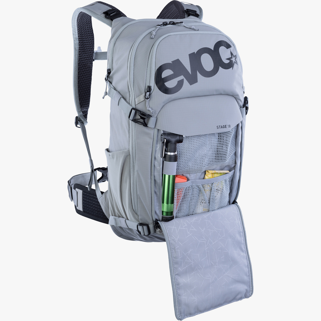 Evoc Stage 18L Fahrradrucksack in GRAU