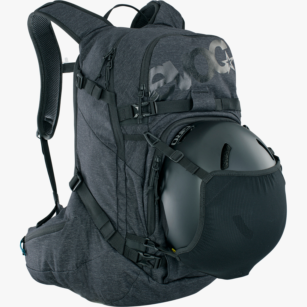 Evoc Line Pro 30L Protektoren-Rucksack in SCHWARZ