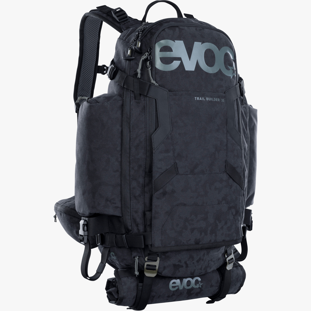 Evoc Trail Builder 35L Fahrradrucksack in SCHWARZ