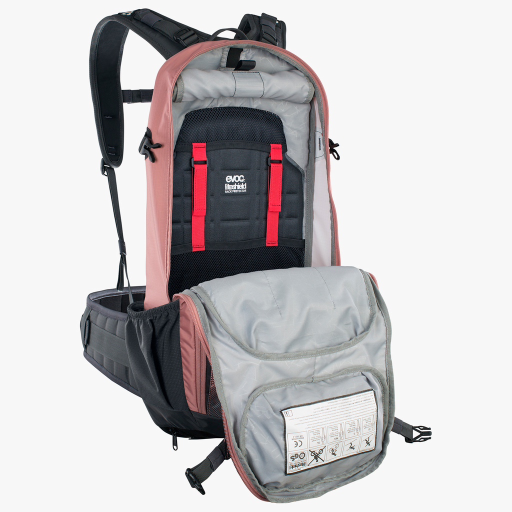 Evoc FR Enduro 16L Protektoren-Rucksack in PINK