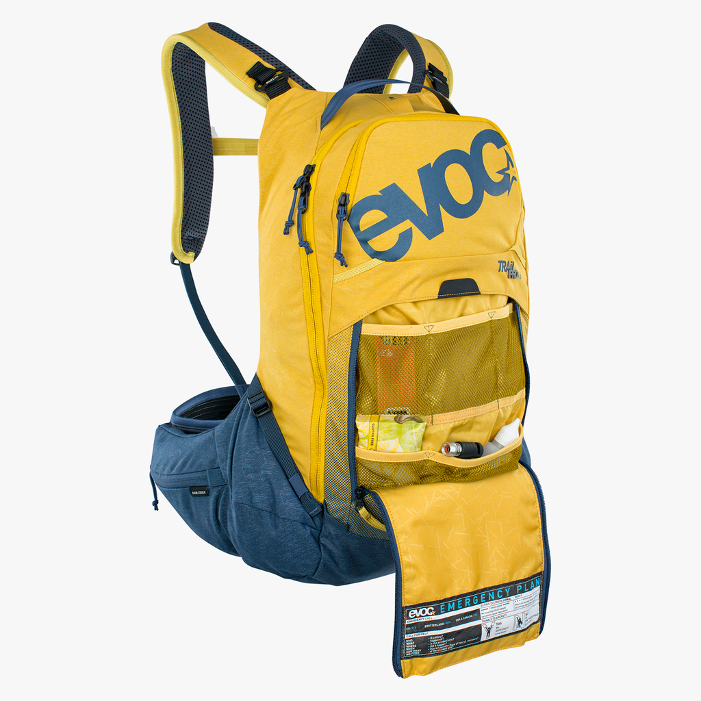 Evoc Trail Pro 16L Protektoren-Rucksack in GELB