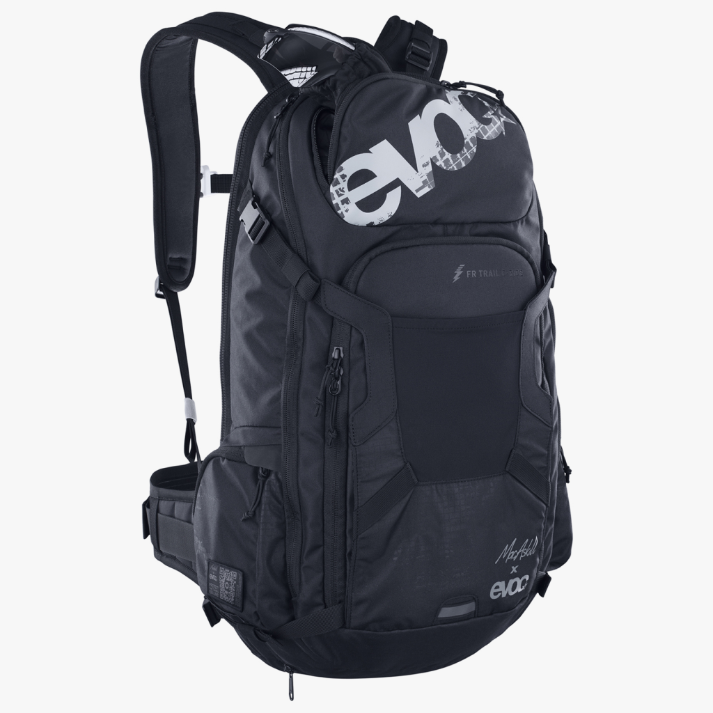 Evoc FR Trail E-Ride 20L MacAskill Backpack in SCHWARZ