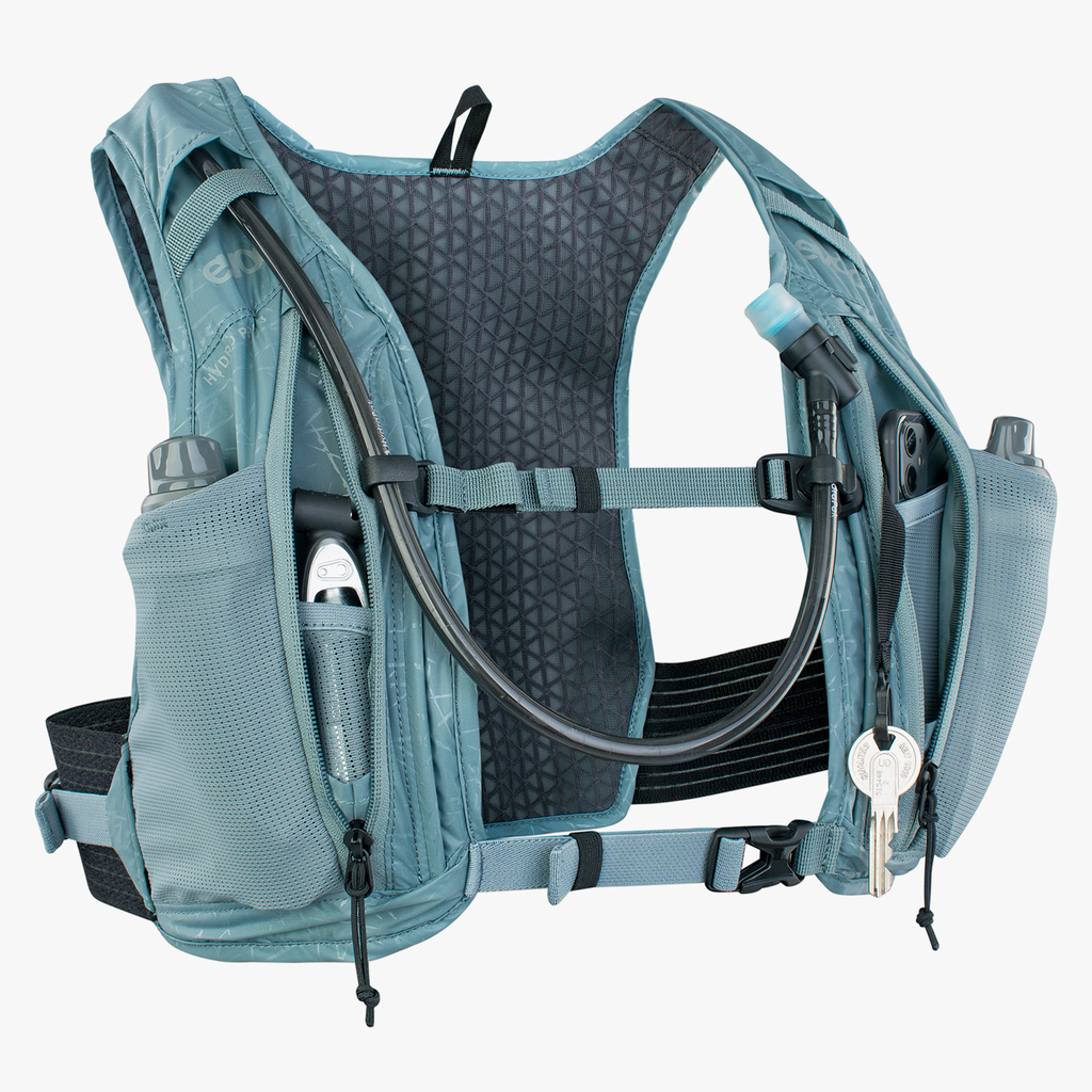 Evoc Hydro Pro 3L + 1,5L Bladder Fahrradrucksack in GRAU