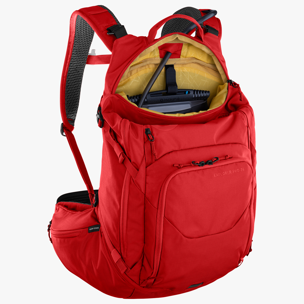 Evoc Explorer Pro 26L Fahrradrucksack in ROT