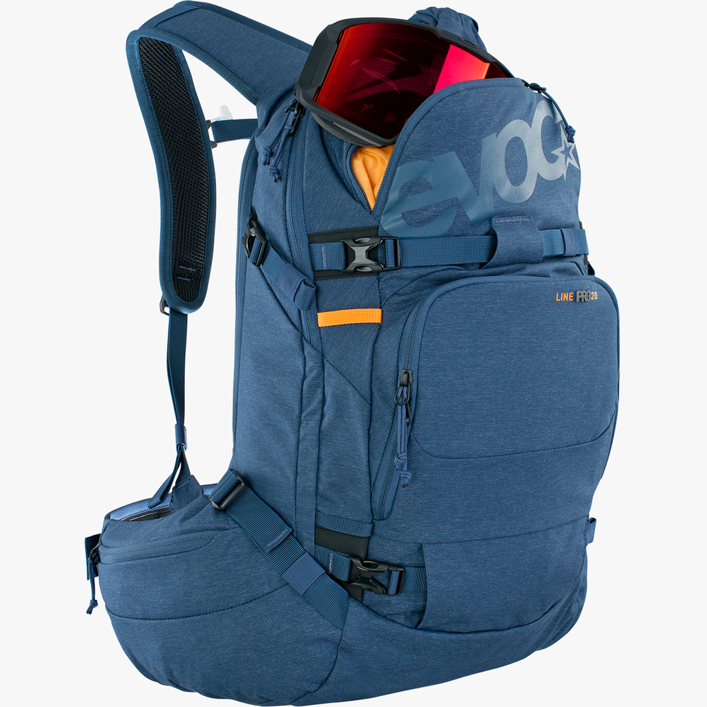 Evoc Line Pro 20L Protektoren-Rucksack in BLAU